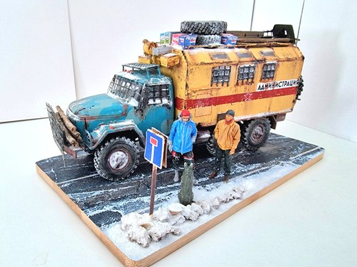 Arctic zil 131 truck - arctic, zil-131