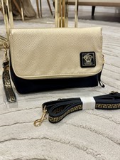 Org. Versace Clutch Schwarz