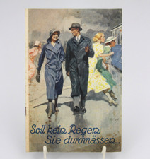 Werbung Reklame- Klepper Mantel- 1933- vollständiges Reklameheft #B1