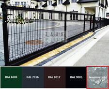 Schiebetor freitragend Hoftor Einfahrtstor elektr. verzinkt "Fulda" 3,5m 4m 4,5m