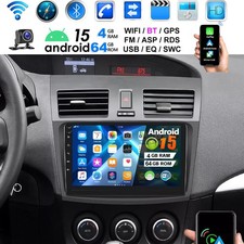 9" Autoradio Für Mazda 3 BL 2010-2013 Android 15 GPS NAVI WIFI Carplay 4GB+64GB