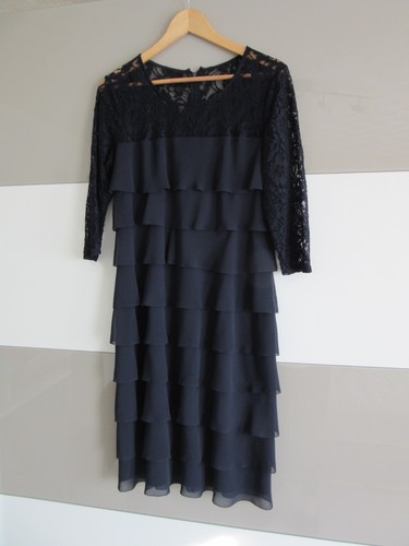Kleid volantkleid elegantes - kleid,