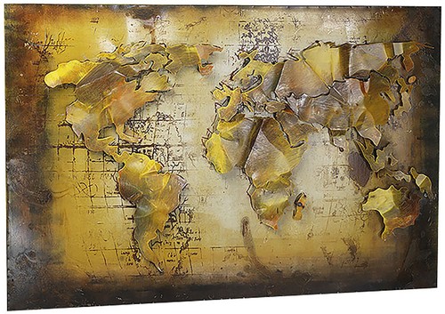 Metallbild wandbild wanddeko - metallbild,