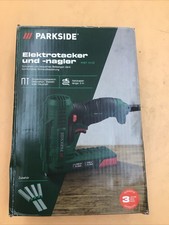 PARKSIDE PHET 15 Elektrotacker Tacker Nagler Klammern Klammergerät Hefter leicht