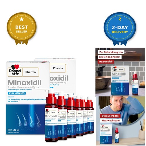 Doppelherz minoxidil - doppelherz, 5%