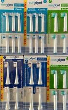 EURODONT Universalaufsteckbürsten  4er-/6er-Packung *NEU&OVP***