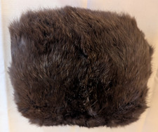 Muff handwärmer nerz braun - muff,