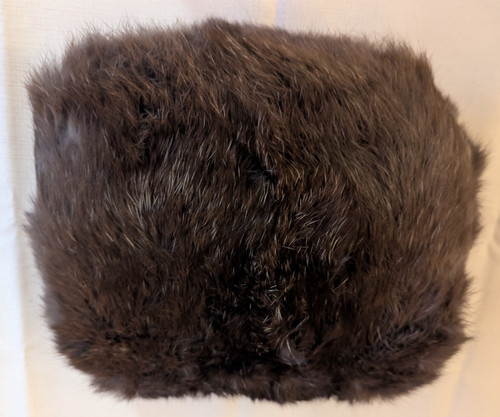 Muff handwärmer nerz braun - muff,