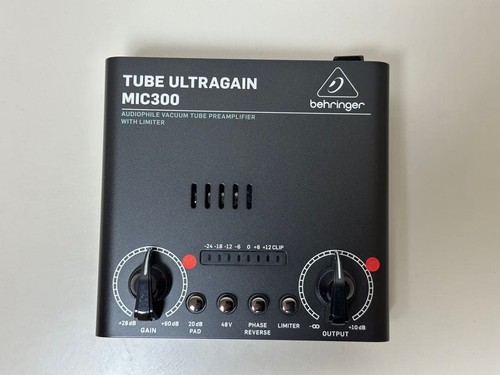 Behringer mic300 vacuum - mic300, tube