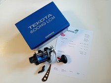 Shimano Tekota 600 Hg LC Meter A / Boot Angelrolle