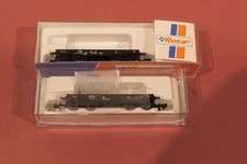 Roco/ Fleischmann 2-er Set Schwerlastwagen, 4 -achsig, OVP