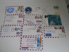 Shuttle  10 Belege 16x original signiert Astronauten Space