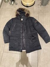 Herren Reunion To Blue Fellkragen Kapuze Winterjacke Parka blau Gr. XXL wie neu