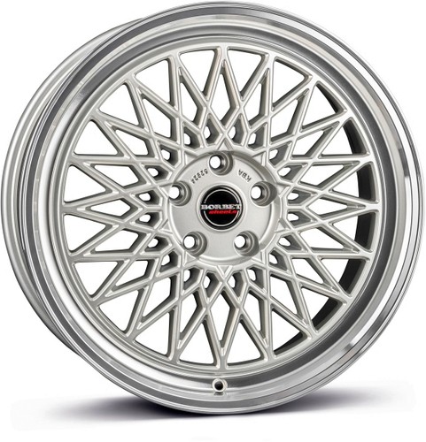 Alufelgen borbet silver - 4x,