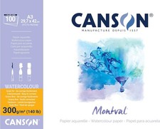 CANSON Aquarellblock "Montval"