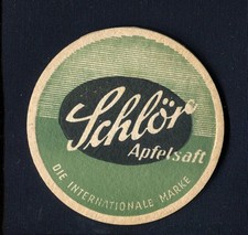 Bierdeckel Schlör Apfelsaft