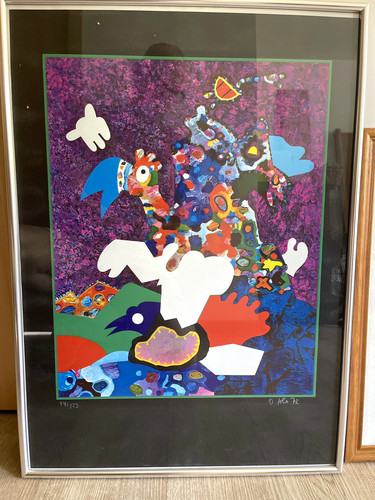 Otmar alt kunstdruck 1972 - kunstdruck,