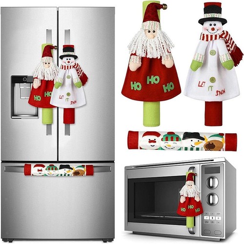 3pcs weihnachten kühlschrank - weihnachten,