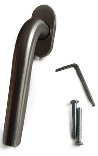 Fenstergriff form edelstahl - fenstergriff,
