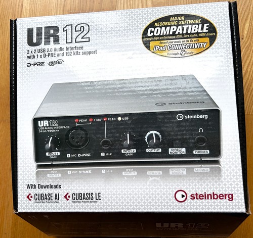 Top steinberg ur12 usb audio - top!,