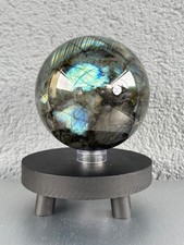 Labradorit Kugel (ca. 2359g, ca. 11,7cm) ohne Halter/ohne Deko