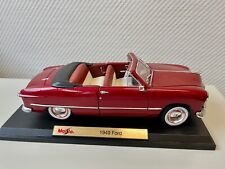 DieCast 1:18 Ford Cabrio 1949 Maisto Modellauto  rot Special Edition US Oldtimer
