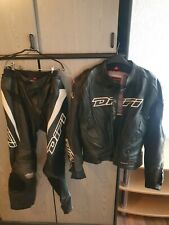 Lederkombi einteiler Verbindung durch Reißverschluss  Difi Motorrad