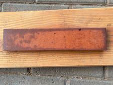 Randfliese Sockelriemchen Ton unglasiert 240 x 52 x 10 Dünnformat 70er Jahre