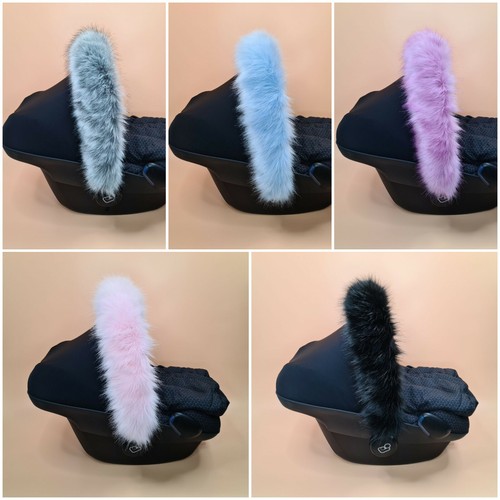 Luxus kunstfell kinderwagen - luxus,