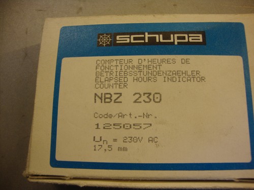Schupa nfz 230 - schupa,