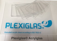 Acrylglas PLEXIGLAS ®XT PMMA klar, 12mm + 15mm Scheibe Zuschnitt Platte