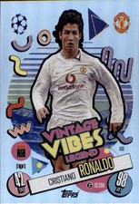 Topps Match Attax CL 2025/25 Nr. 418 Cristiano Ronaldo Vintage Vibes Legend
