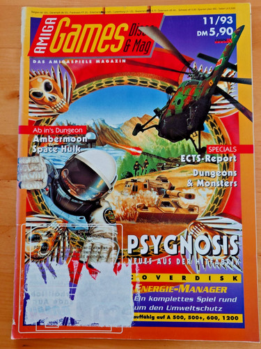 Amiga games 93 - amiga, 11/93