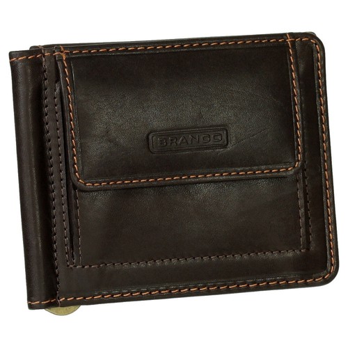 Branco leder dollarclip - branco,
