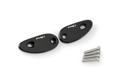 Puig 3843N Rückspiegel Kappen  passend für HONDA CBR1000RR FIREBLADE Schwarz