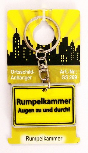 Ortsschild schlüsselanhänger - ortsschild,