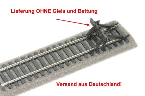 Peco spur stahl prellbock - spur, h0