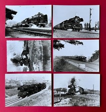 6 x DDR Eisenbahn Foto