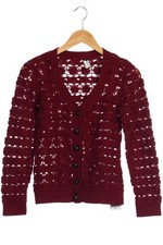 Rena Lange Strickjacke Damen Cardigan Jacke Gr. XS Rot #cvxk65f