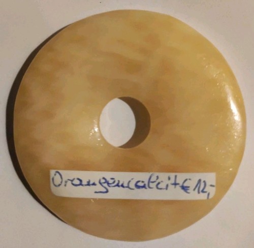 Orangencalcit donut - ❤️,