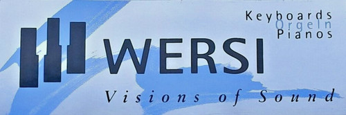 Wersi aufkleber keyboards - wersi,