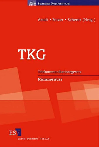 Tkg telekommunikationsgesetz - tkg:,
