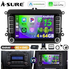 DAB+ 4+64GB Android 15