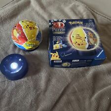 Ravensburger 3D Puzzle 11547 - Nachtlicht Puzzle-Ball Pokémon - 72 Teile, Kinder