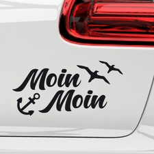 Auto Aufkleber Sticker Moin