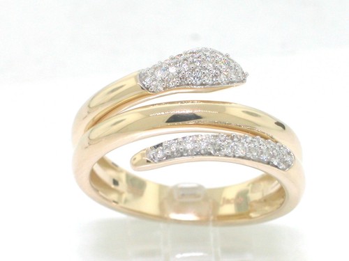 Schlangenring ring 585 - schlangenring,