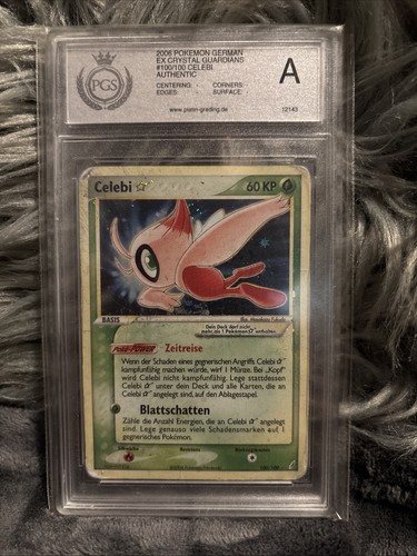 Pokémon celebi goldstar - pokémon,