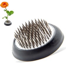 Blumensteckigel Edelstahl rund