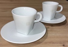 Nespresso Pure Collection 2x Pure Expresso-Tassen & Untertassen Set - wie neu - 
