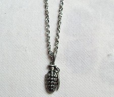 Halskette Handgranate Kette Necklace Army Neck Chain
